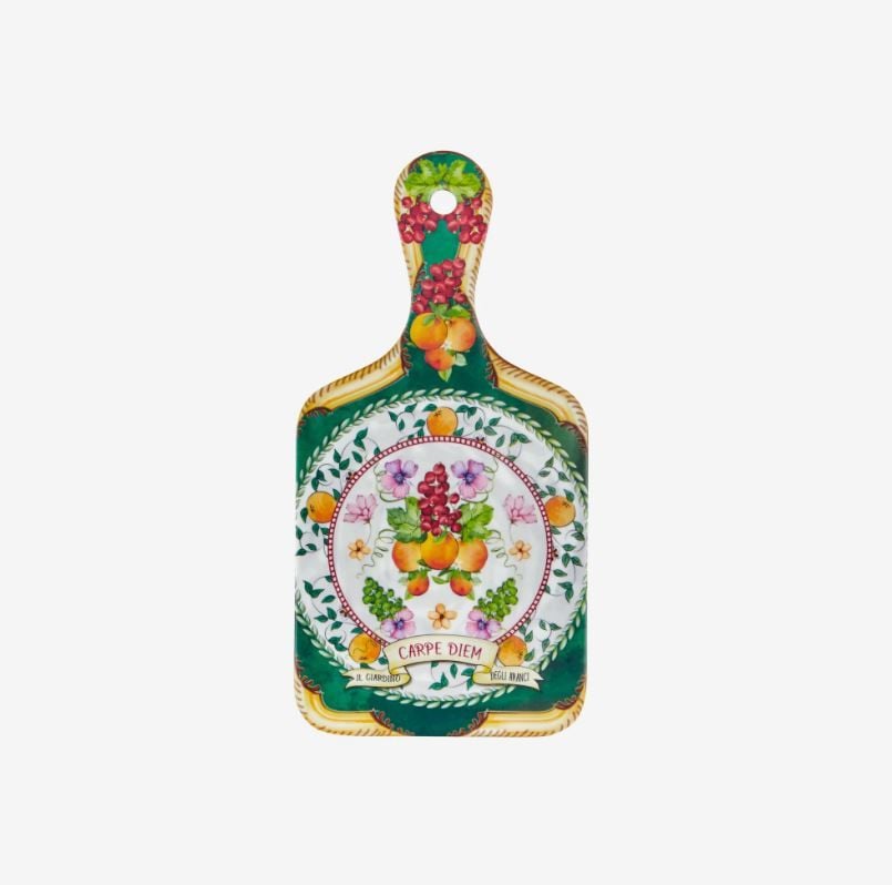 Yeşil Melamin Sunum Tahtası 25 Cm Carpe Diem Collection by Chiara Alessi