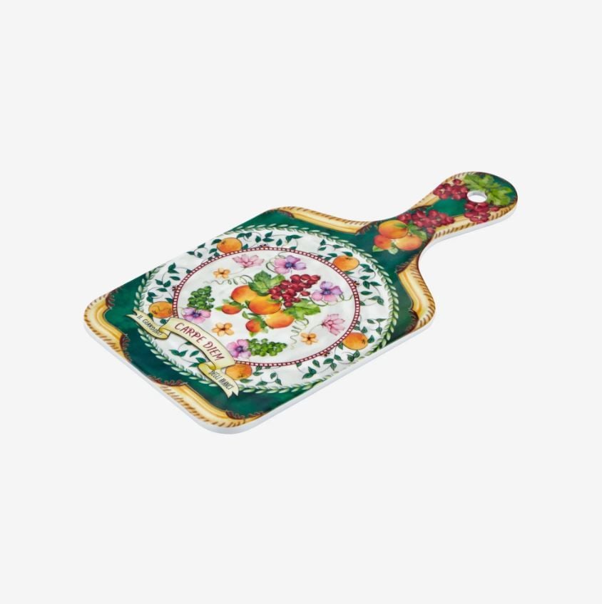 Yeşil Melamin Sunum Tahtası 25 Cm Carpe Diem Collection by Chiara Alessi