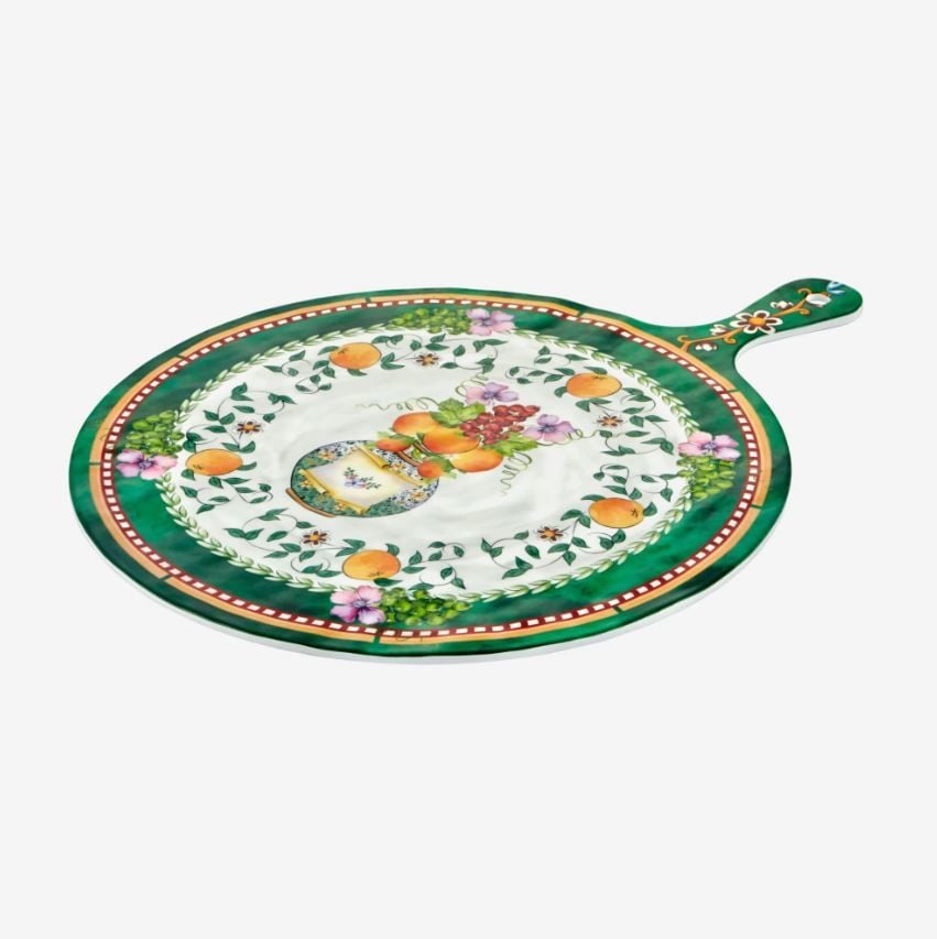 Yeşil Melamin Sunum Tahtası 41 Cm Carpe Diem Collection by Chiara Alessi