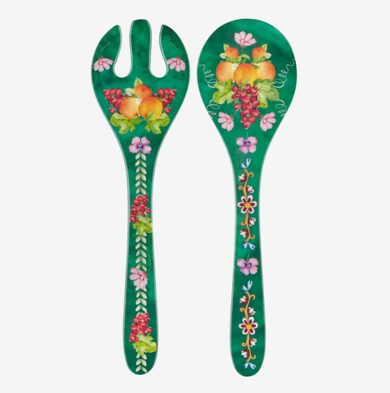 Yeşil Melamin Servis Seti 28 Cm Carpe Diem Collection by Chiara Alessi