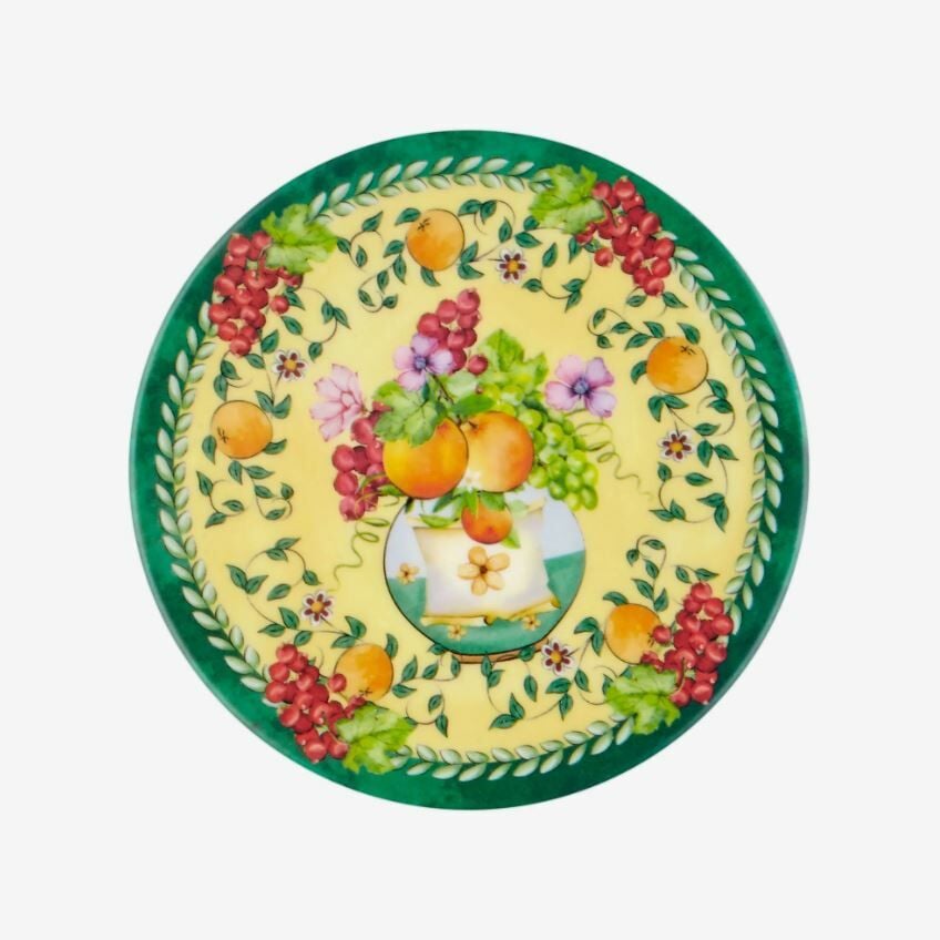 Yeşil Melamin Bardak Altlığı 3 Parça Carpe Diem Collection by Chiara Alessi