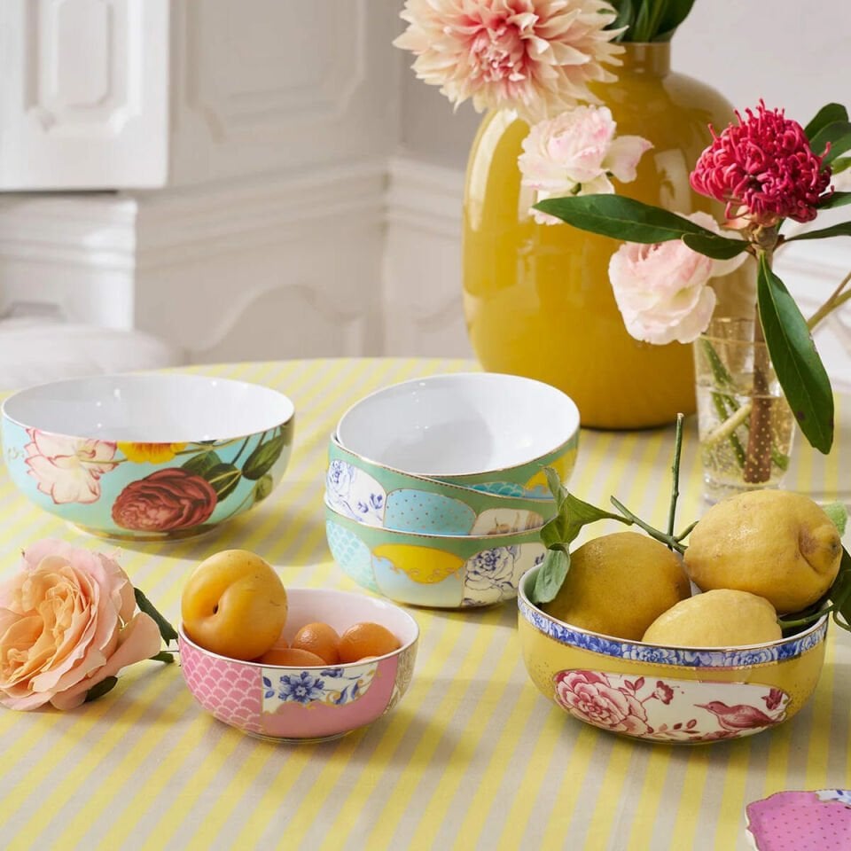 Royal Beyaz / Pembe Kase 12,5 cm.