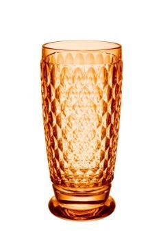 Villeroy & Boch Boston Turuncu Kristal Su, Meşrubat Bardağı 162MM
