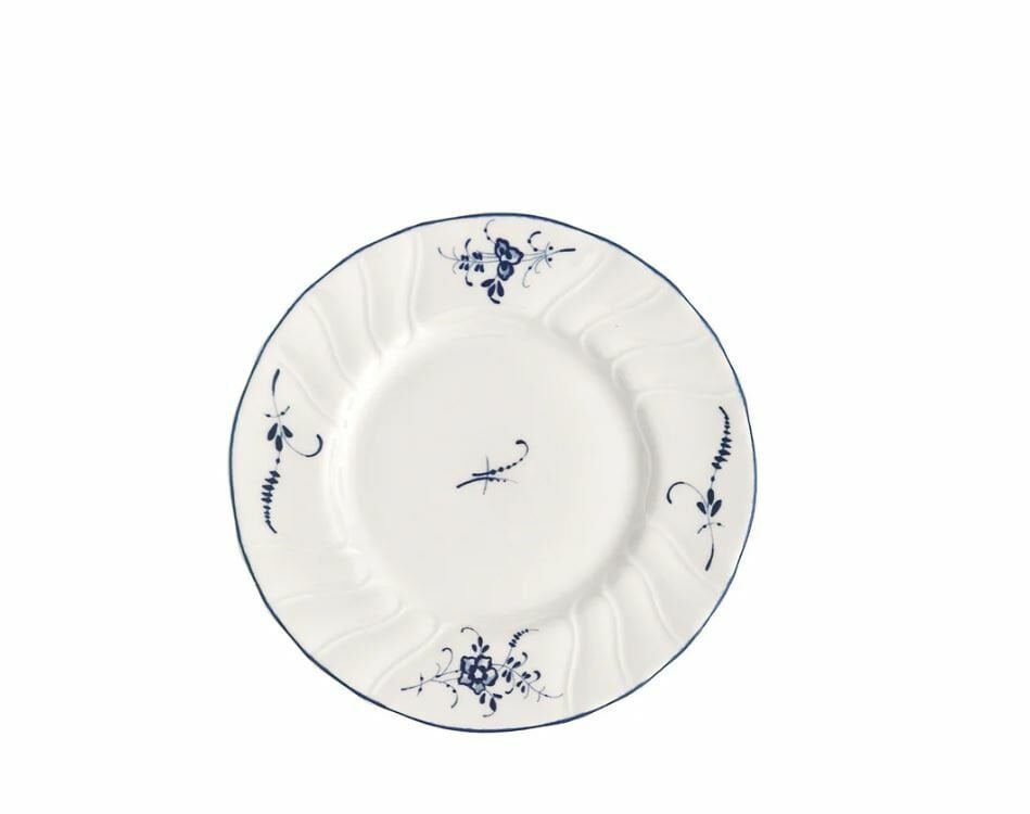 Old Luxembourg Blue Blanc Ekmek Tabağı 16 cm