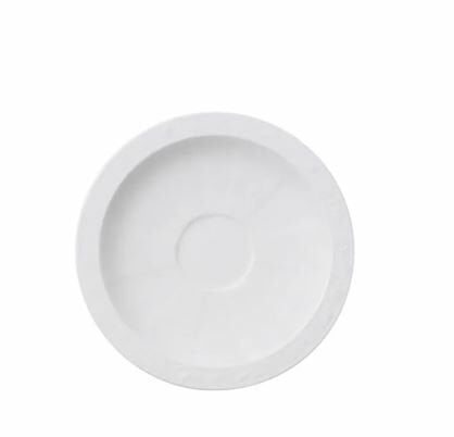 White Pearl Beyaz Türk Kahvesi Fincan Tabağı