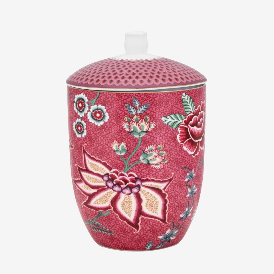 Flower Festival Kırmızı Küp 1500 ml