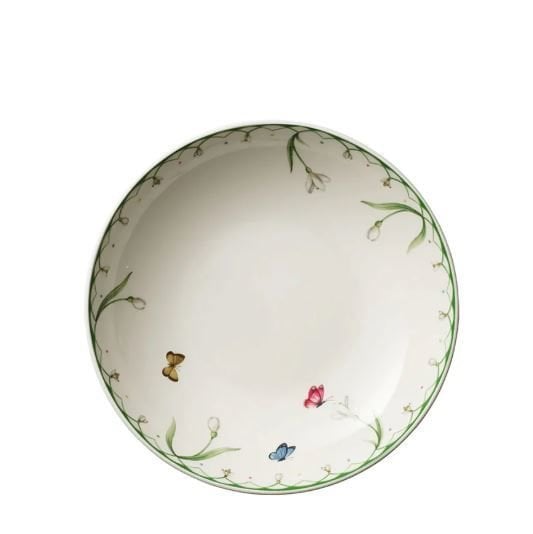 Colourful Spring Çiçek Desenli Çukur Tabak 24 cm
