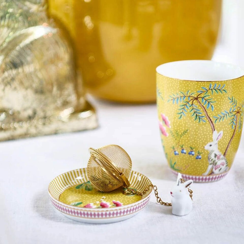 La Majorelle Sarı Çay Tabağı 9 cm