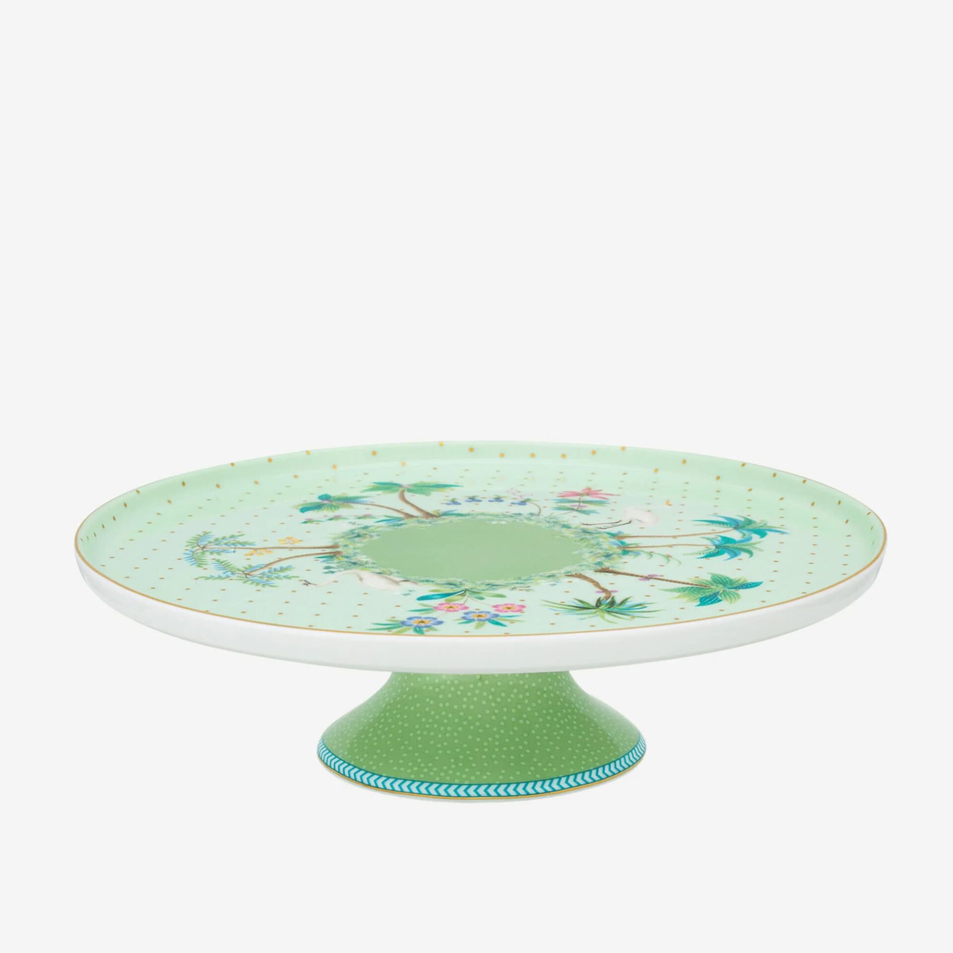 Jolie Yeşil Mini Kek Standı 21 cm