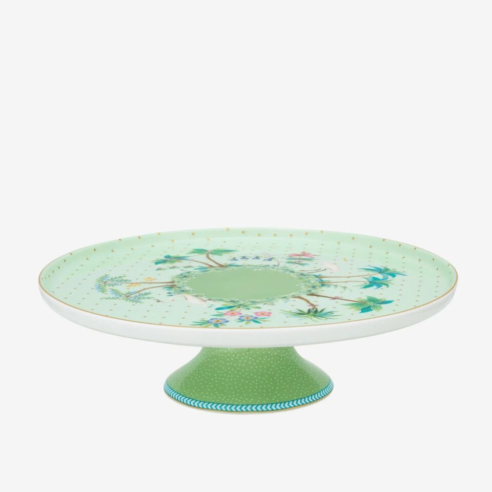 Jolie Yeşil Mini Kek Standı 21 cm