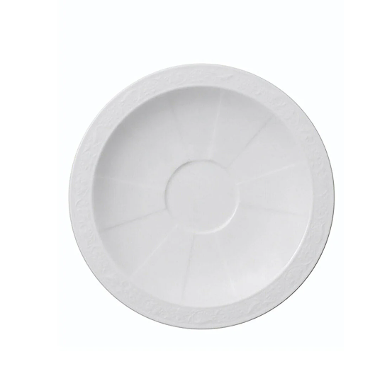 Villeroy & Boch White Pearl Kahve/Çay Tabağı