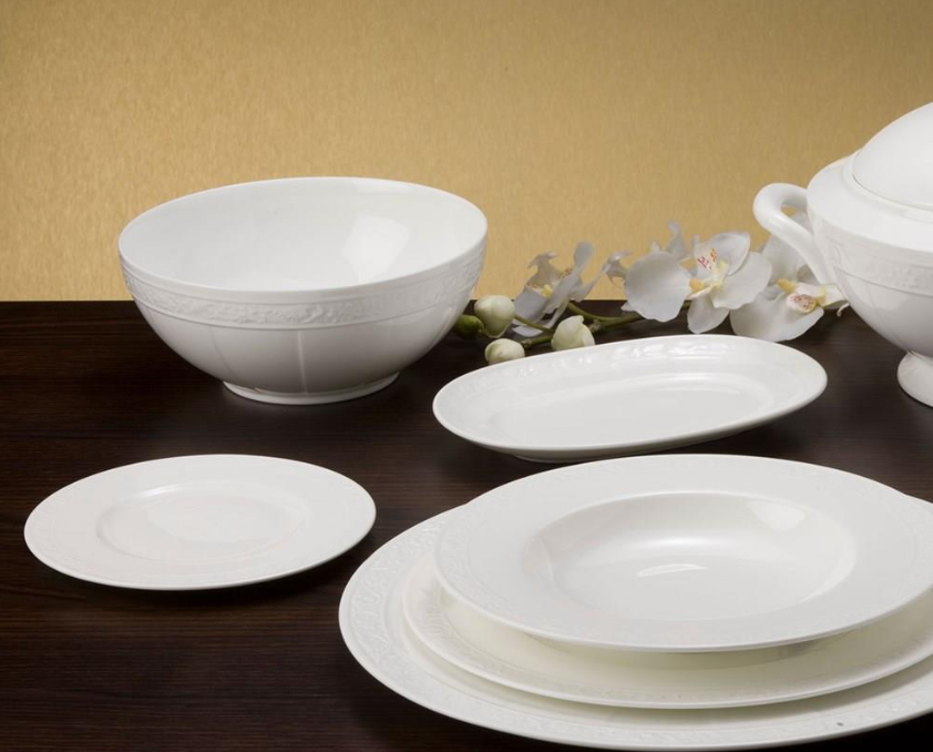 Villeroy & Boch White Pearl Salata Servis Kasesi