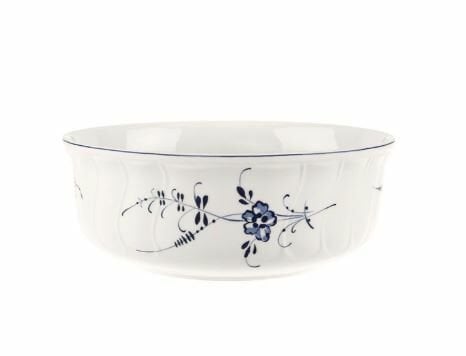 Old Luxembourg Blue Blanc Servis Kasesi 21 cm