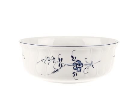 Old Luxembourg Blue Blanc Servis Kasesi 21 cm
