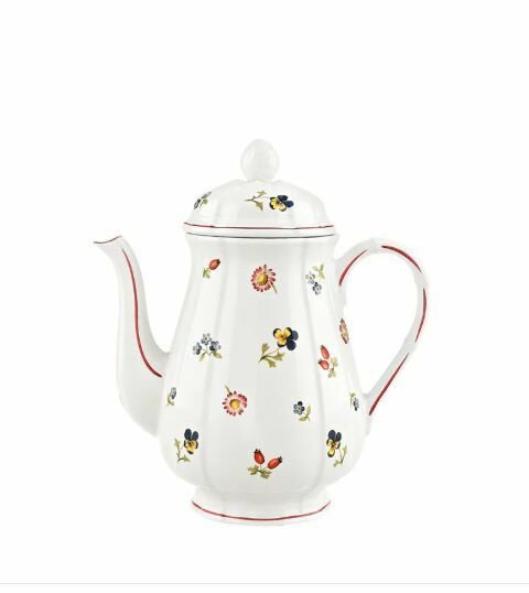 Petite Fleur Çiçek Desenli Kahve, Çay Potu