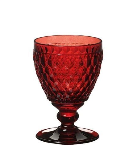 Villeroy & Boch Boston Colour Kırmızı Kristal Beyaz Şarap Kadehi