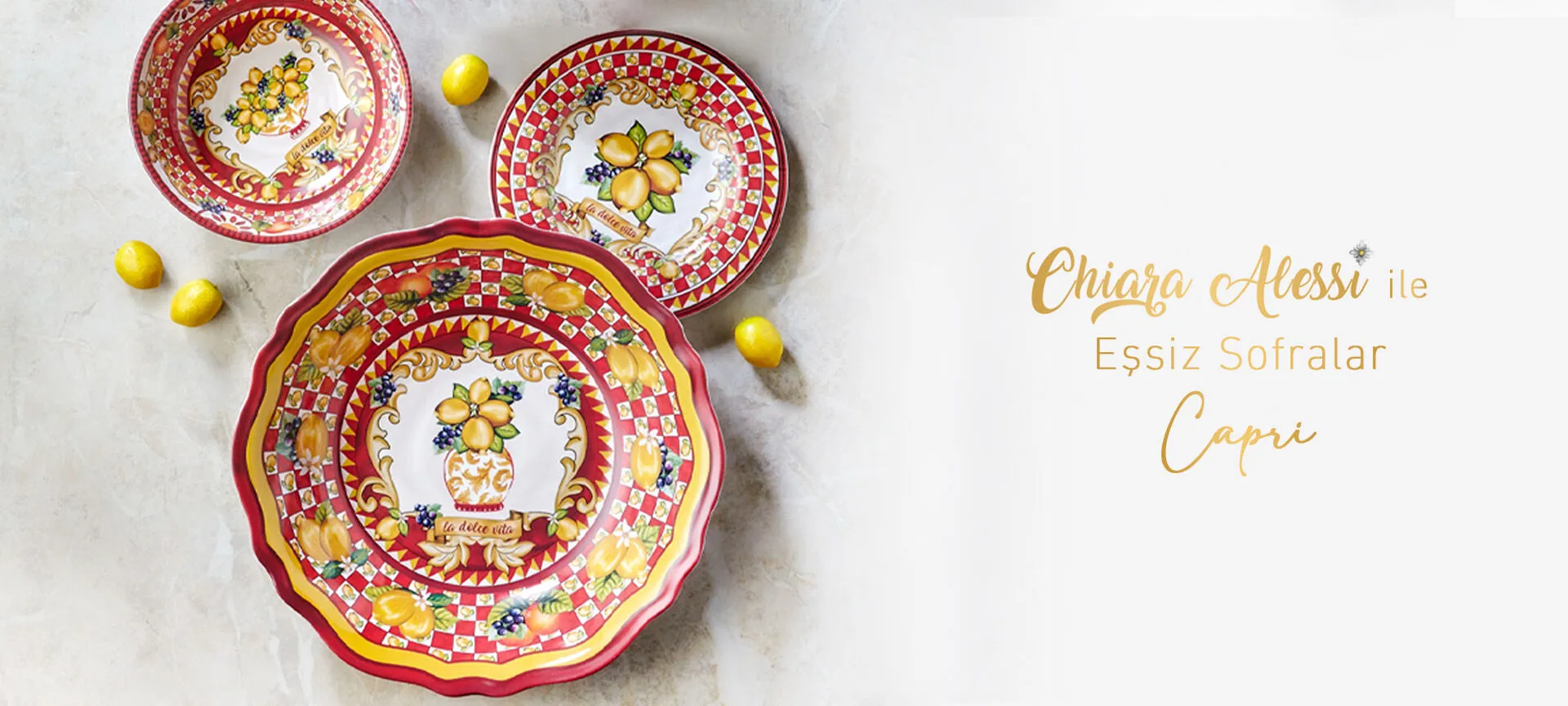  Chiara Alessi ile Sofralarınıza Şıklık Katın