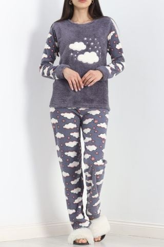 Polar Pijama Takımı Füme1 - 19216.1048.