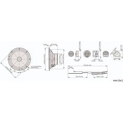 Pioneer TS-A1601C 350 Watt 17 Cm 2 Yollu Komponent Hoparlör