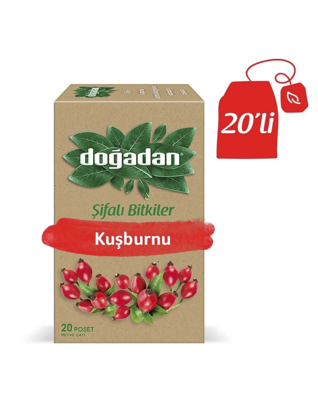 DOĞADAN KUŞBURNU ÇAYI 20 Lİ