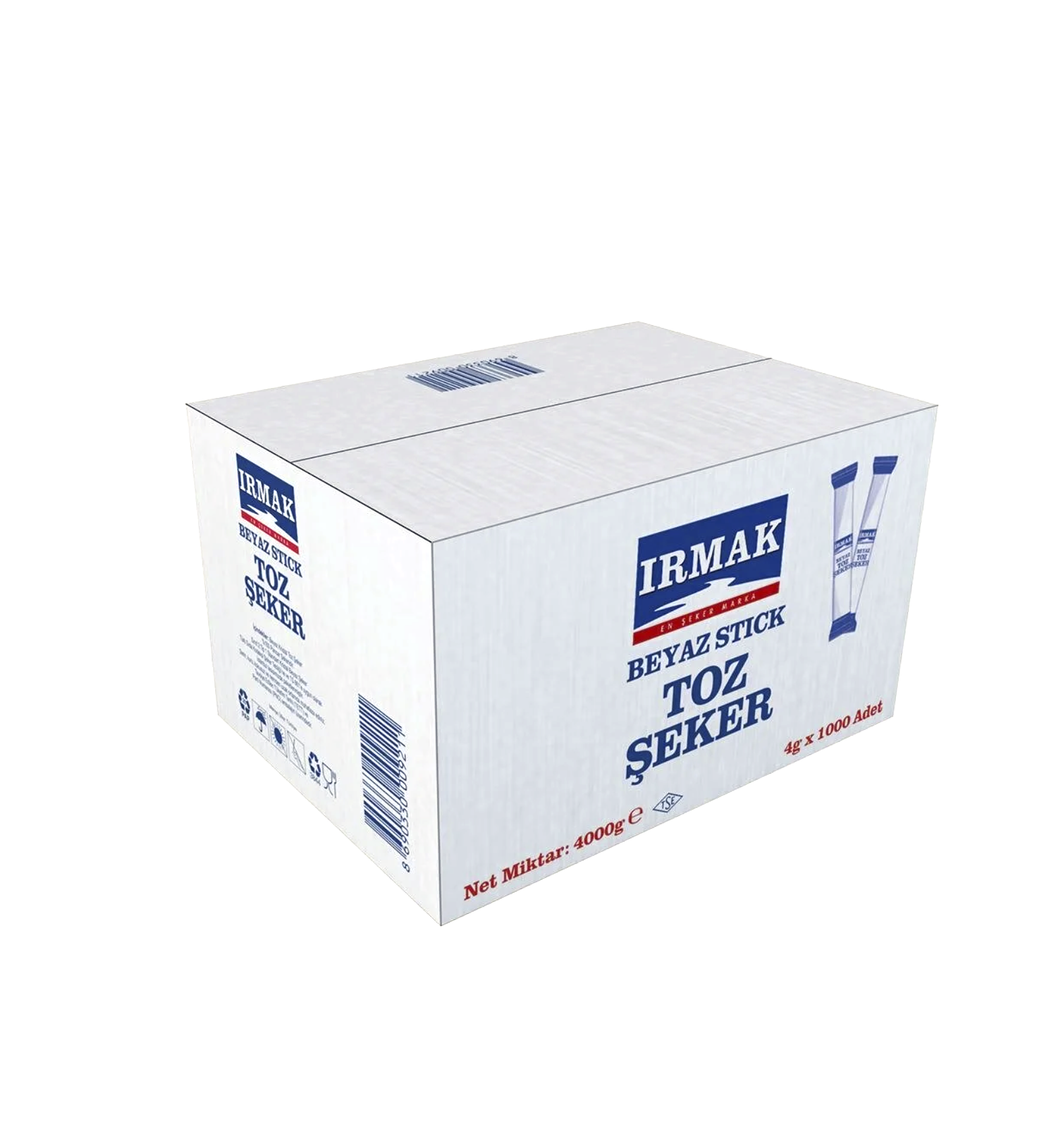 IRMAK STİCK ŞEKER 4 KG X 1000 ADET