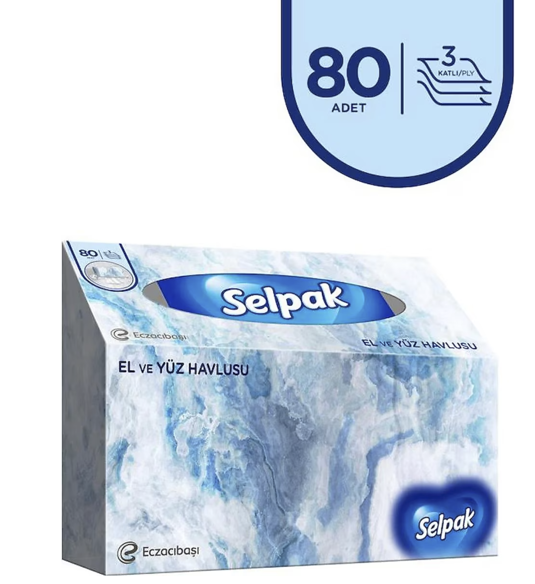 SELPAK HAVLU EL VE YÜZ HAVLUSU 80 Lİ