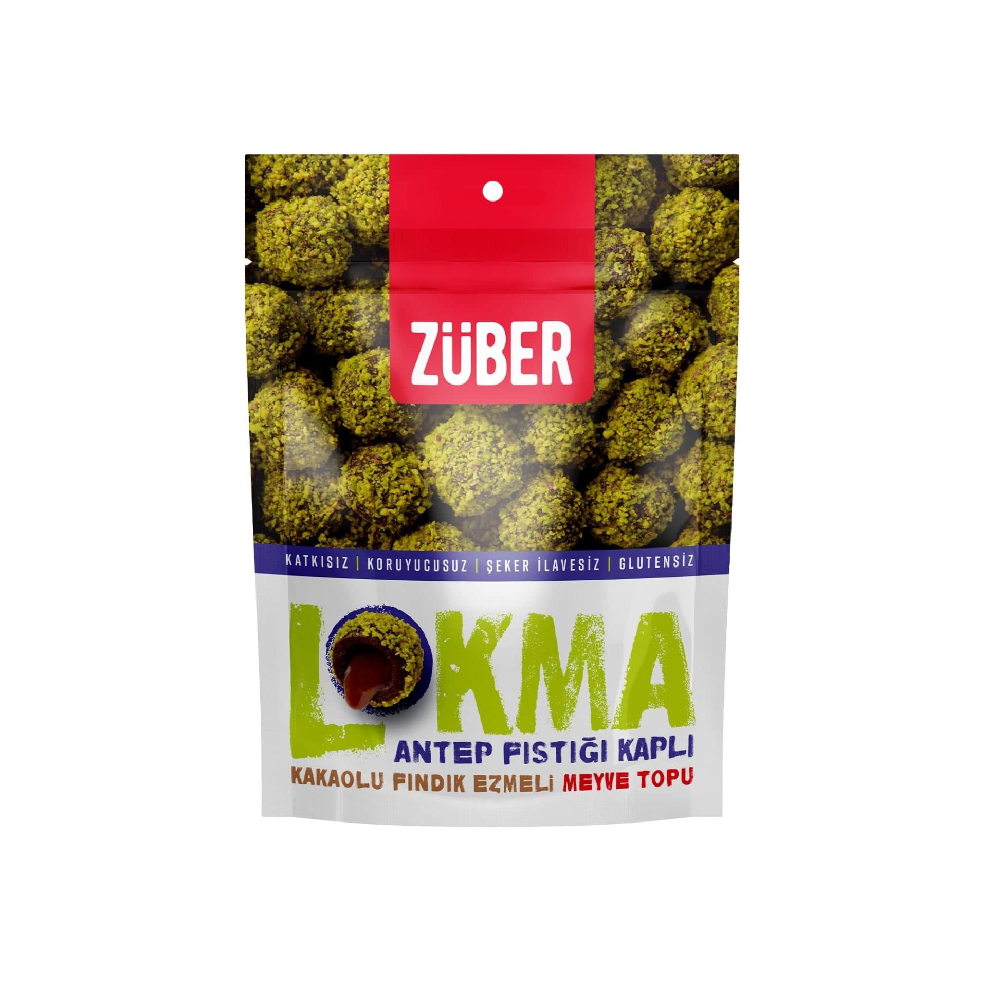 ZÜBER LOKMA ANTEP FISTIĞI 96 GR