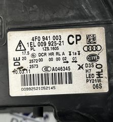 Audi A6 2009-2012 Sol Far Orijinal Çıkma 4F0941003 1EL009925-21