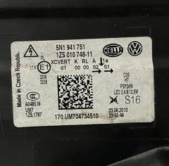 Volkswagen Tiguan 2011-2015 Sol Far Xenon Orijinal Çıkma 5N1941751