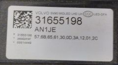 VOLVO S90 ORJINAL ÇIKMA SOL FAR 31655198