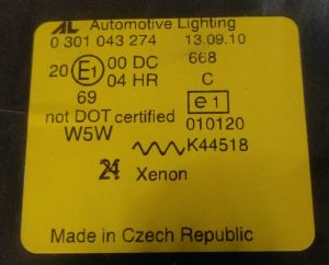 BMW 7 SERISI E38 SAG FAR 94-01 ORIJINAL SIFIR  0301043274