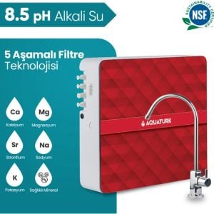 AQUAGLASS SU ARITMA CİHAZI 8 LT TANK HACMİ