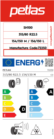 315/80 R22,5 SH100
