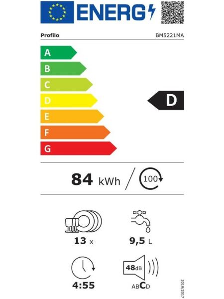 Profilo BM5221MA 5 Programlı Bulaşık Makinesi