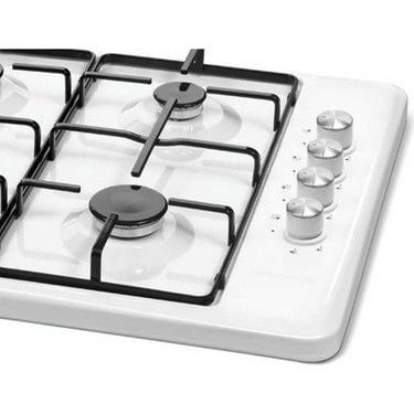 Süsler Sso-2125 Beyaz Emaye Set Üstü Ocak Lpg'li