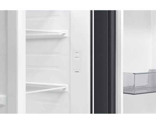 SAMSUNG RS70F65QEFTR 655 Lt Mat Sİyah Gardırop Tipi Buzdolabı