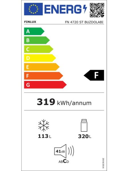 Finlux FN 4720 ST Çift Kapılı Buzdolabı