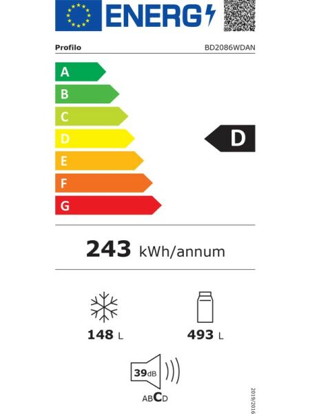Profilo BD2086WDAN Çift Kapılı No Frost Buzdolabı