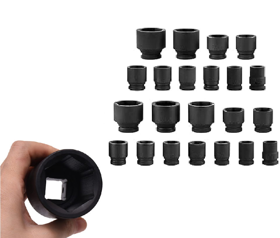 İzeltaş Ağır Sanayi Tipi Havalı Lokma 1 İnch Kısa 90 mm