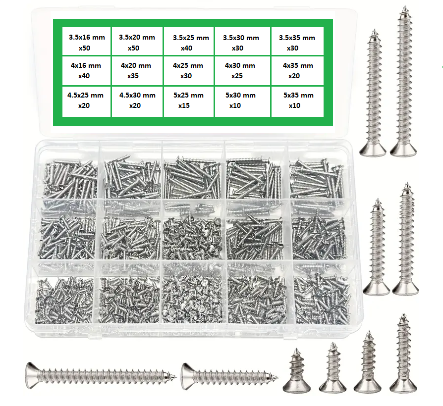 Venoa GSV455 Galvanizli Sunta Vida Seti Çantalı 455 Parça