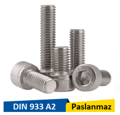 Norm M3x8 Paslanmaz İmbus Civata