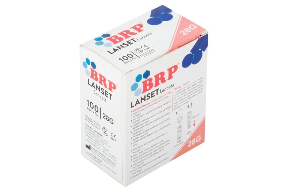 BRP LANSET iğnesi 100 lü 5 paket