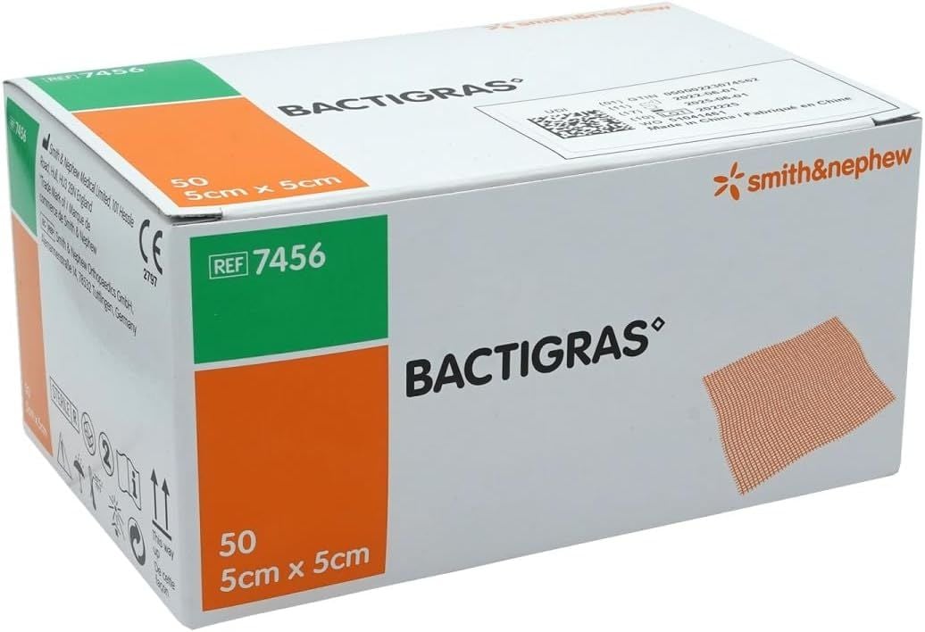 Bactigras Yara Örtüsü  5*5 cm 10 Adet