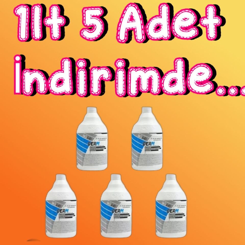 Biorad Dezenfektan  Derm 5 adet x 1 Lt