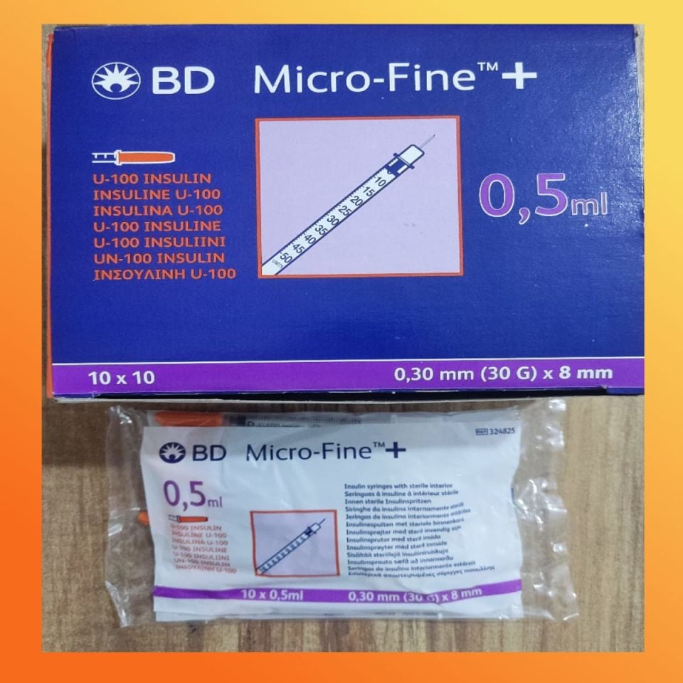 Bd Microfine 05 İnsülin Enjektörü-10 ADET