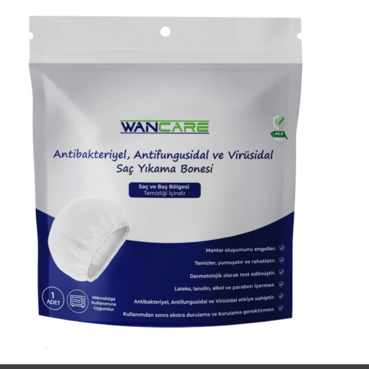 Wancare Saç Yıkama Bonesi -1 Paket