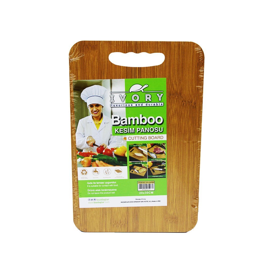 BAMBOO AHŞAP BAMBU KESİM PANOSU (4513)