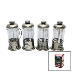 CAM BİTKİ SÜZGEÇİ METAL KAFES - KAPAK 350ML (4513)