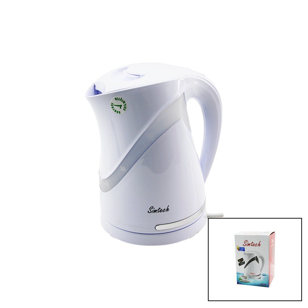 PLASTİK KETTLE SU ISITICISI GİZLİ REZİDANS LED IŞIKLI UYARI 1.7LT - 2200W KM-4712 (4513)