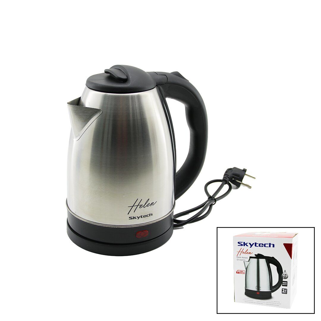 HELEN ÇELİK KETTLE KETTLE SU ISITICI 1.8LT - 1500W ST-K4110 (4513)